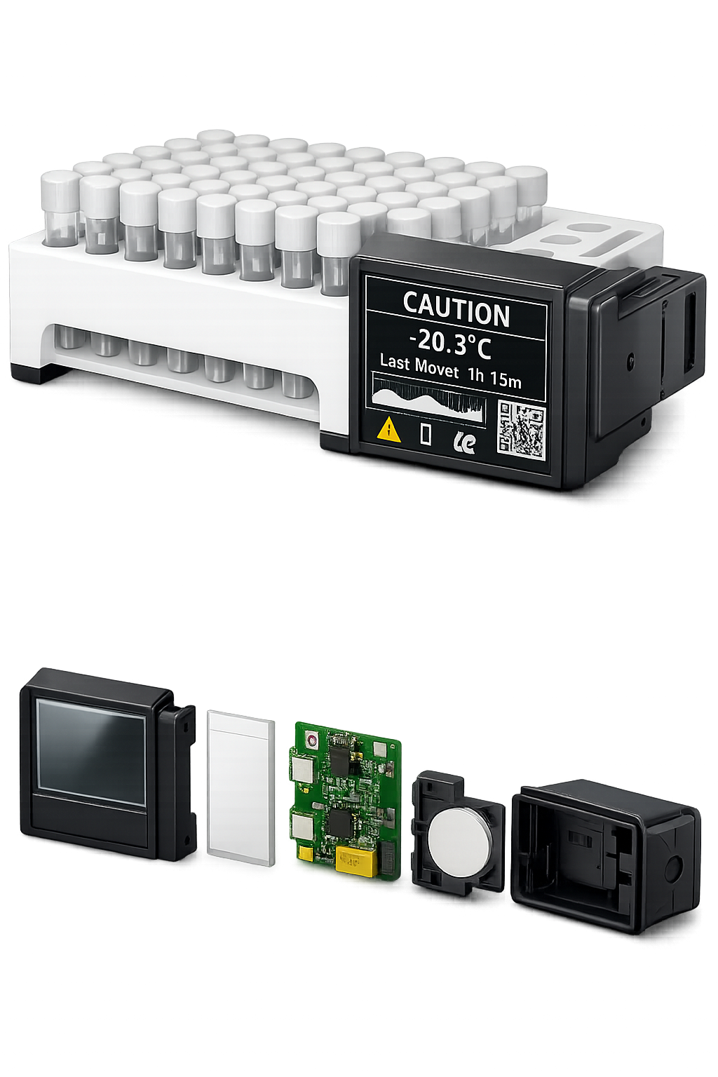 Smart integrated laboratory sample sensing platform